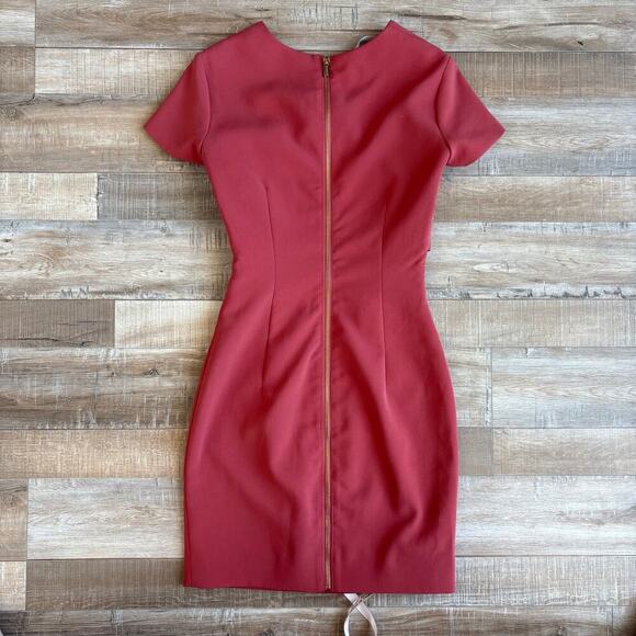 House of CB Violeta Cut Out Mini Dress in Salmon Size XS - Picture 7 of 7